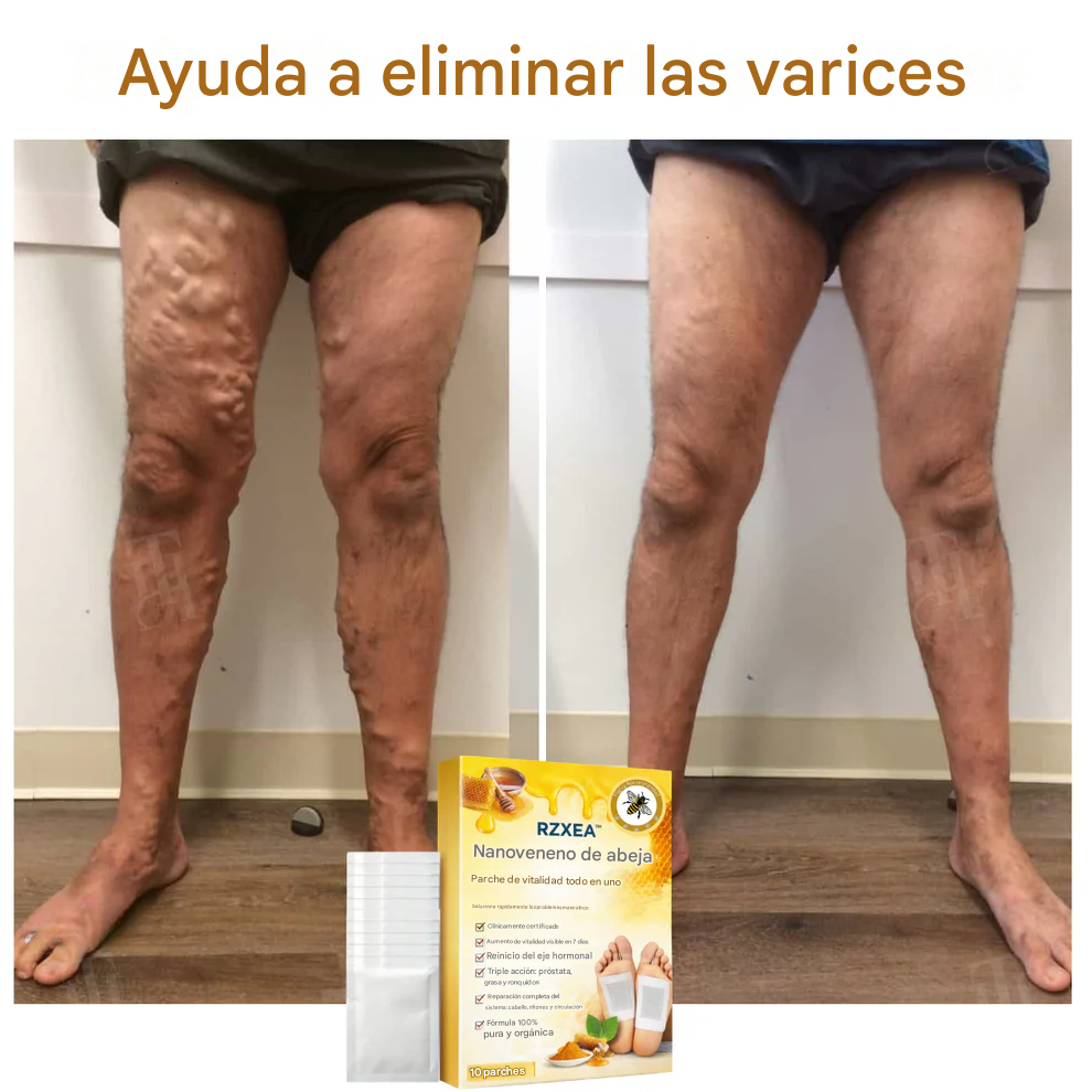 Parche de vitalidad todo en uno con veneno de abeja nano