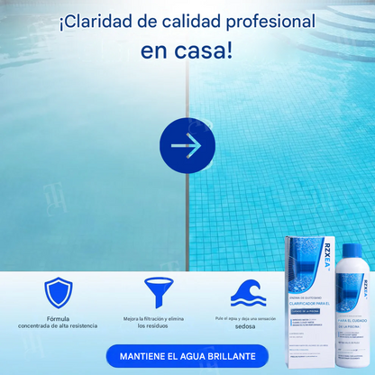 ✨ ¡Magia del agua las 24 horas! | Clarificador enzimático de quitosano