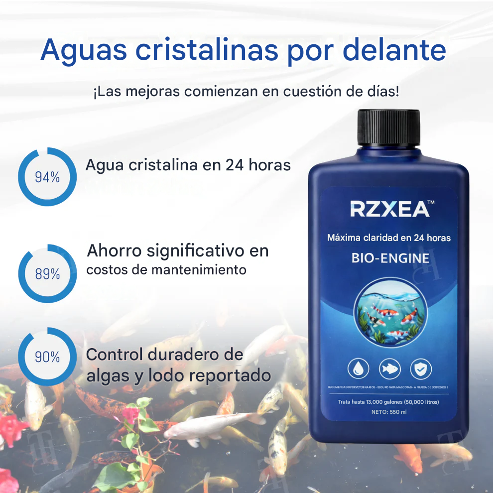 🌊 Solo vierte y listo | Bio-Engine de máxima transparencia de 24 horas