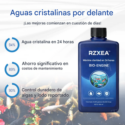 🌊 Solo vierte y listo | Bio-Engine de máxima transparencia de 24 horas