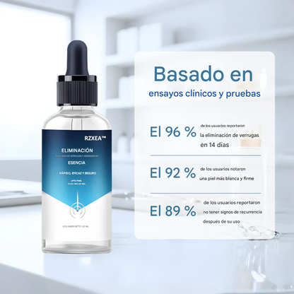 RZXEA™ Esencia avanzada para eliminar verrugas y marcas cutáneas ✨