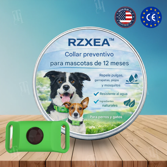 Collar de prevención natural de 12 meses 🌿