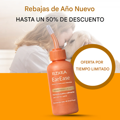 Gotas herbales EarEase (70 % de eficacia en 10 minutos)