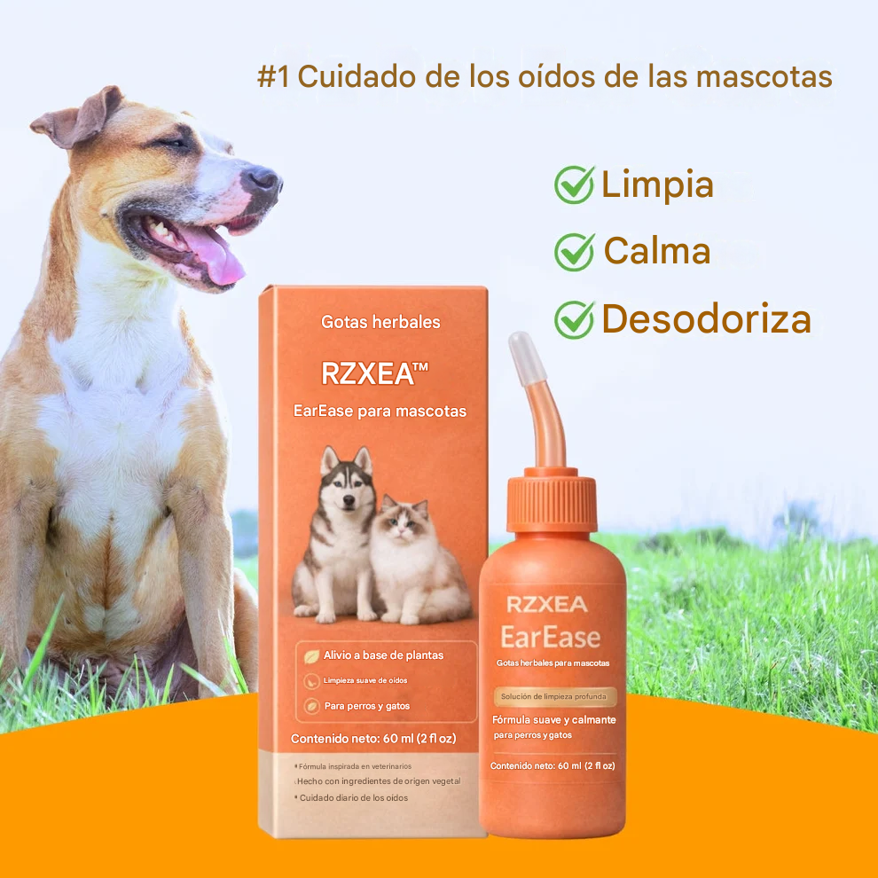 Gotas herbales EarEase (70 % de eficacia en 10 minutos)