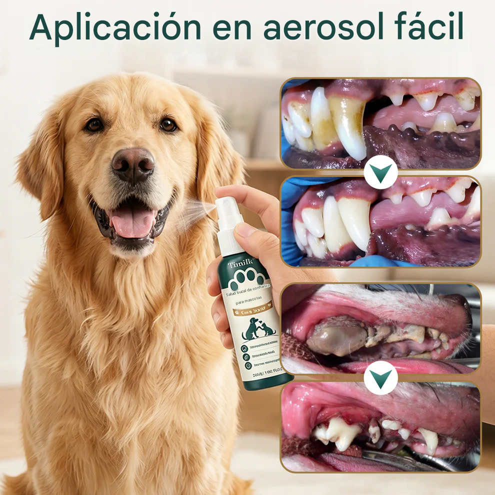 Spray para el cuidado bucal TrustedPet - Fácil apoyo dental diario