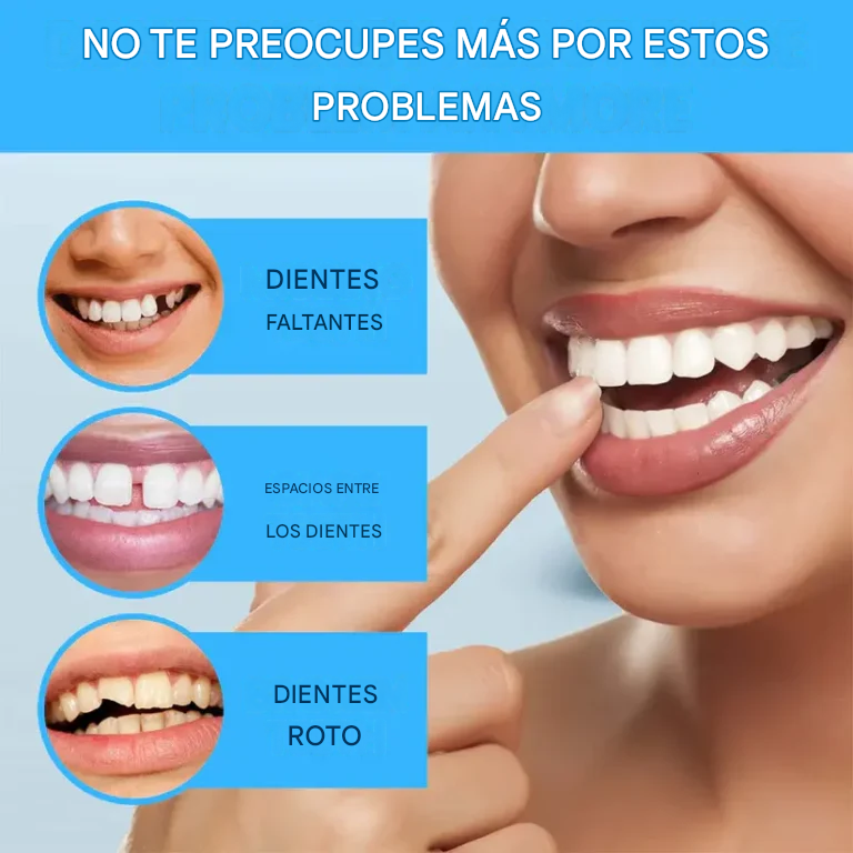 Prótesis dentales ajustables con sistema de fijación a presión