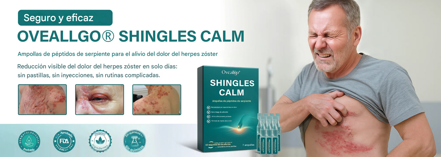 Ampollas de péptidos Calm Snake para herpes zóster
