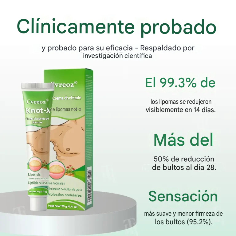 Crema disolvente de lipomas Knot-X
