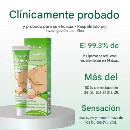 Crema disolvente de lipomas Knot-X