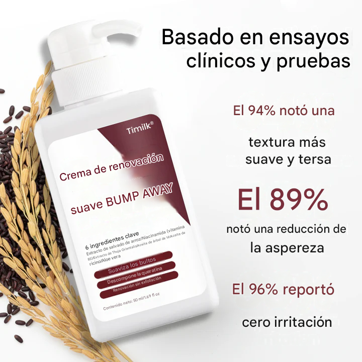 Crema de renovación suave BumpAway