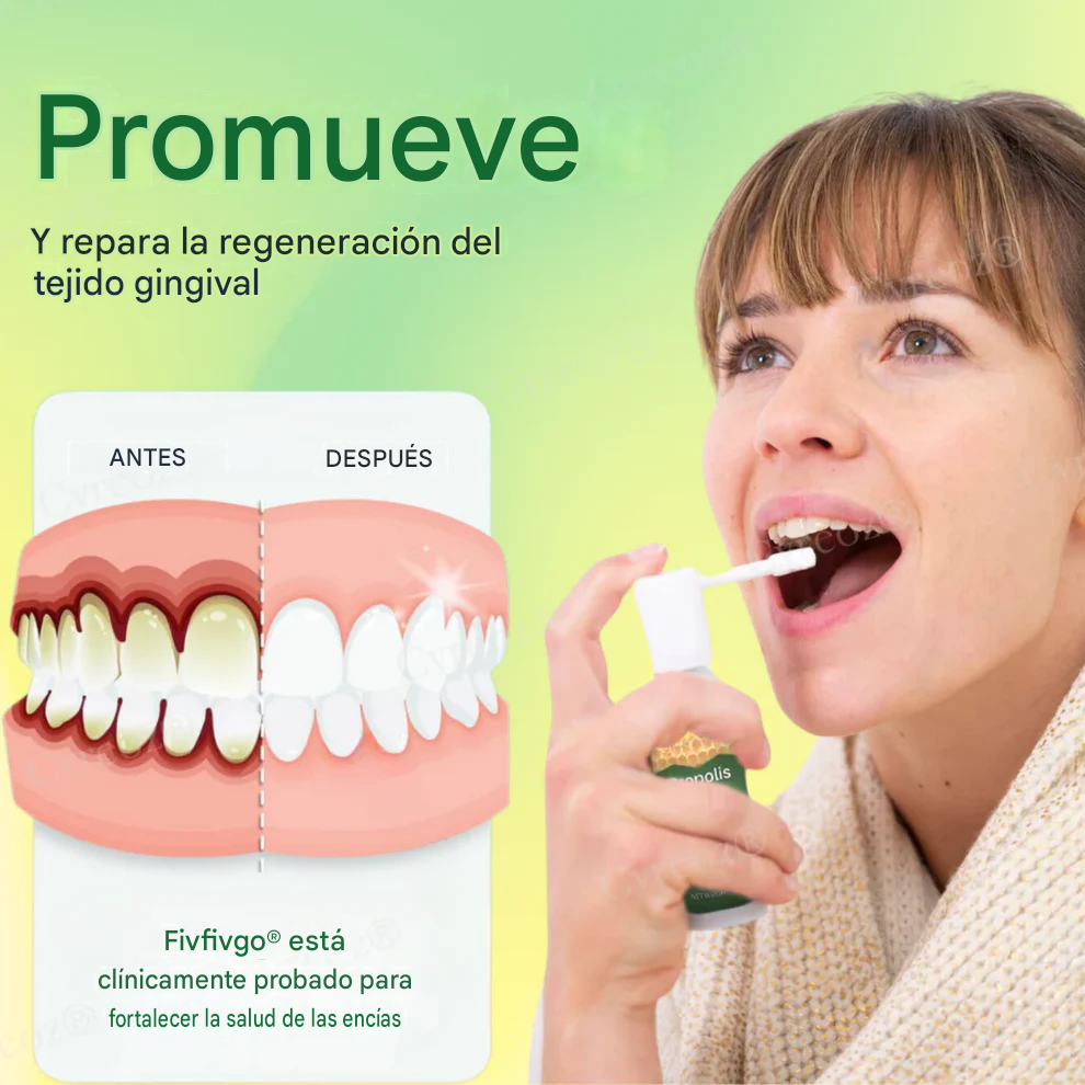 Spray bucal con propóleo