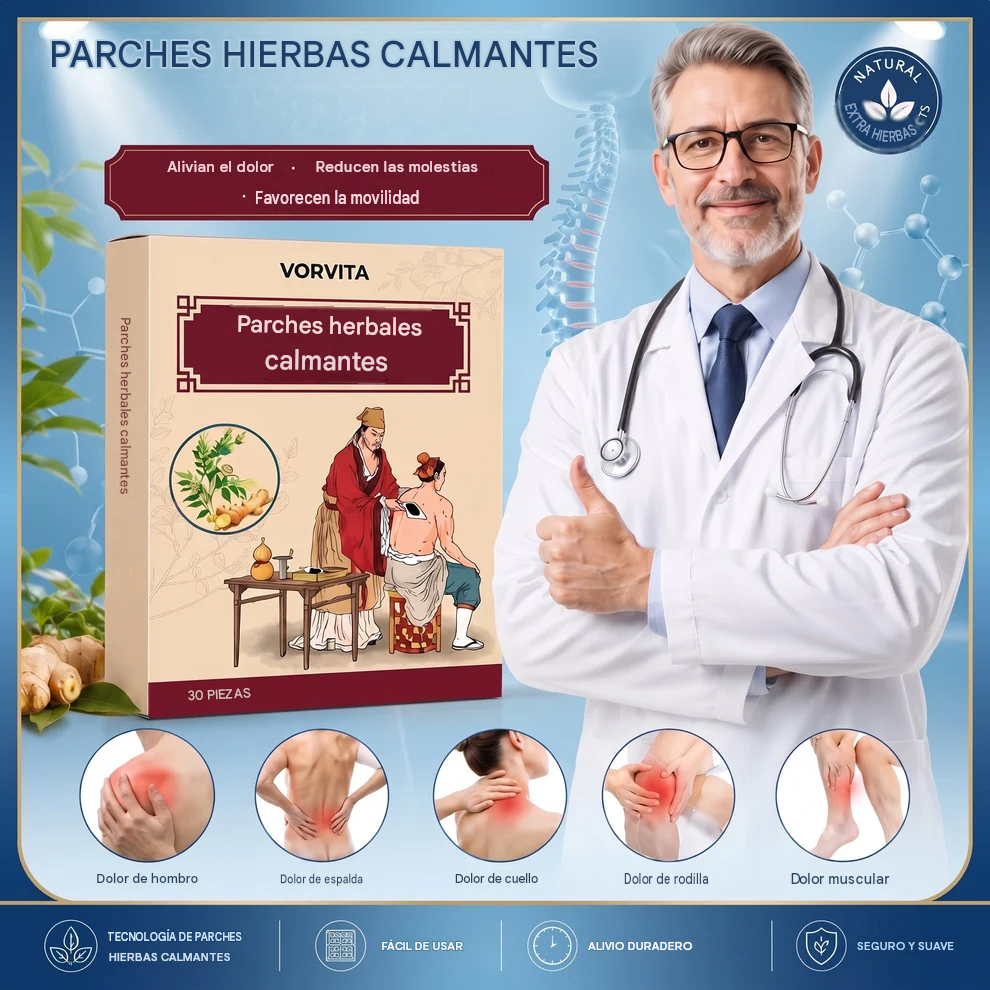 Parches de Hierbas Calmantes🍃