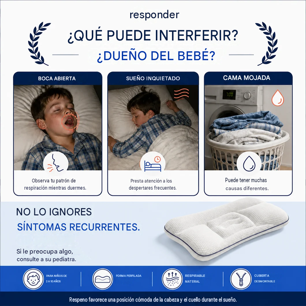 Respeno Peaceful Sleep™ – almohada anatómica para niños