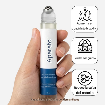 Sérum en roll-on para el crecimiento del cabello de Aparthy