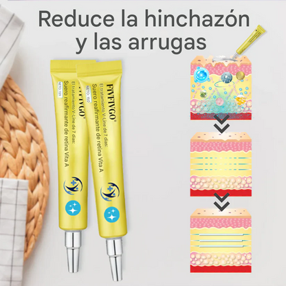 Fivfivgo® El tratamiento de 7 días para definir la línea V: Sérum reafirmante de retina Vita A