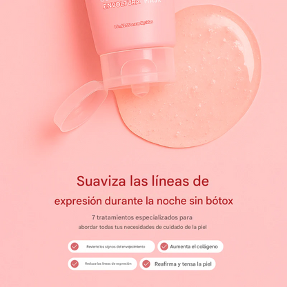 QUIA Mascarilla de colágeno durante la noche, despierta con piel más firme e hidratada