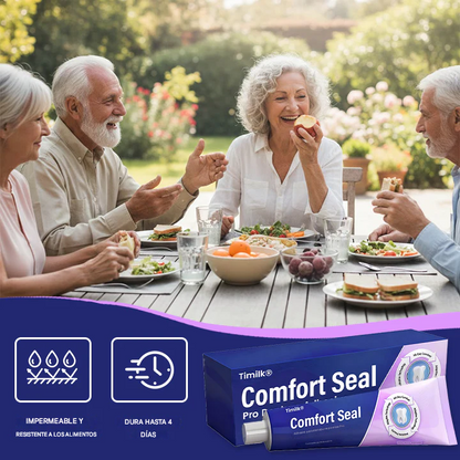 Adhesivo para dentaduras Timilk® Comfort Seal Pro 🦷💜 Certificado por la FDA