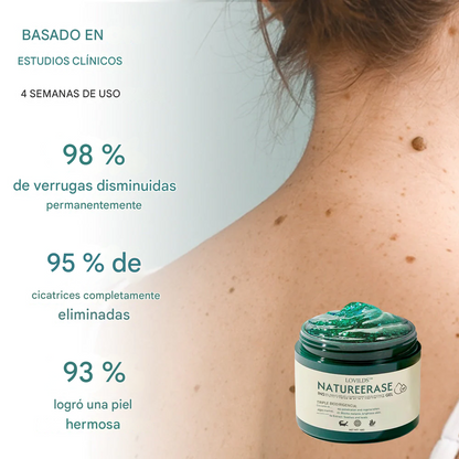 NatureErase Aceite de cocodrilo instantáneo Eliminador de lunares y manchas Plus Gel