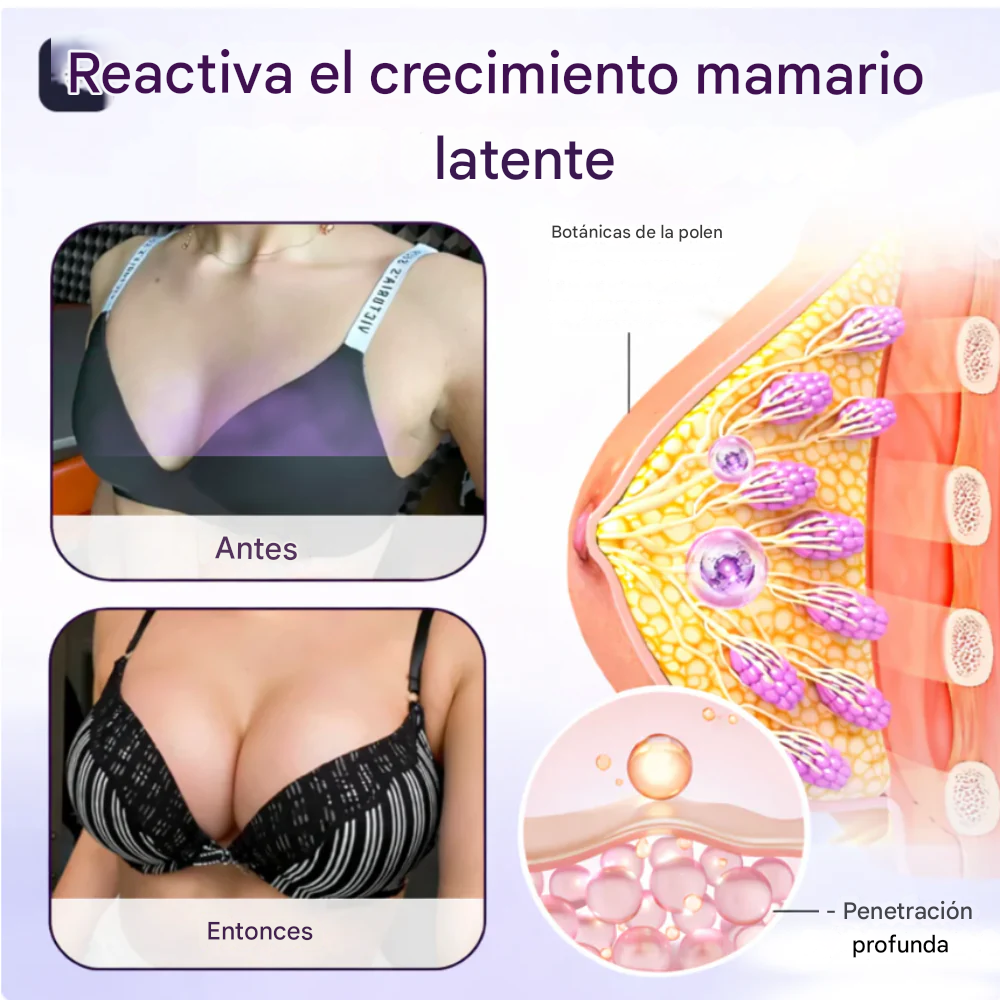 Crema reafirmante y voluminizadora Timilk® Maxcurve Lift & Plump para realzar y aumentar el busto.