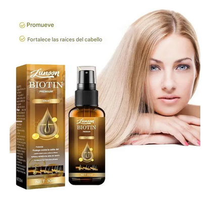 Spray de esencia para el crecimiento del cabello con biotina Fivfivgo™