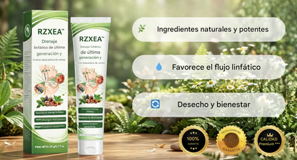 Crema de drenaje linfático y reparación de venas de última generación