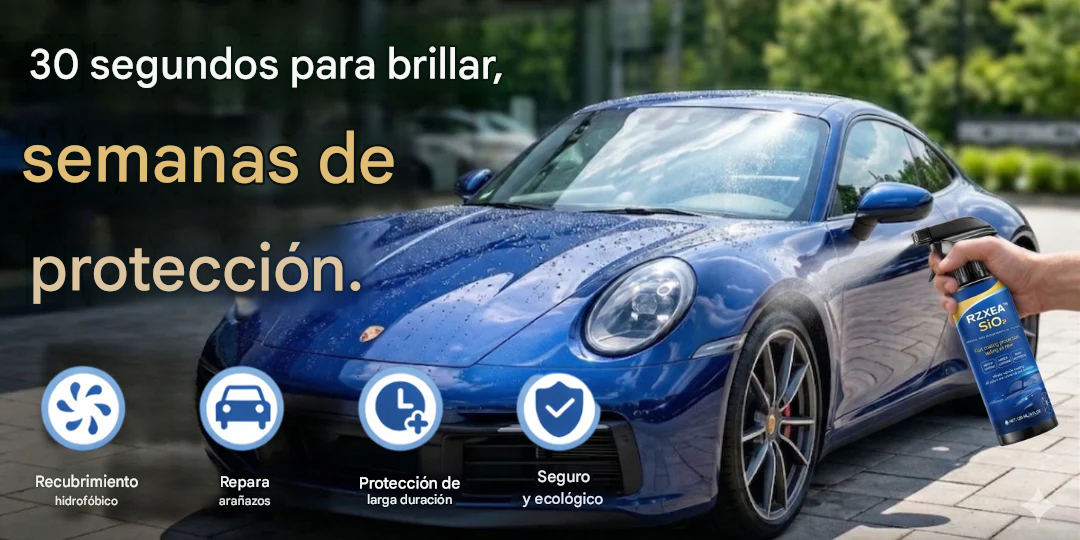 Brillo de exposición en 30 segundos | Spray de recubrimiento para automóviles SiO₂