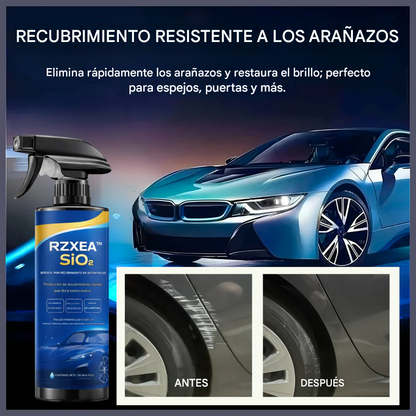 Brillo de exposición en 30 segundos | Spray de recubrimiento para automóviles SiO₂