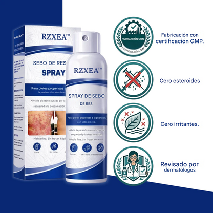 Spray de sebo de res ✨ Por fin, una piel que no necesita esconderse