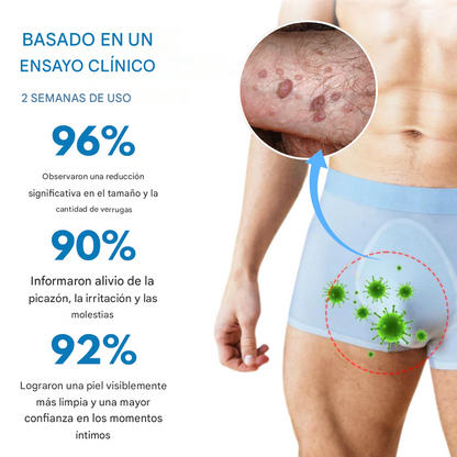 Crema para eliminar las verrugas genitales causadas por el VPH NanoLipo
