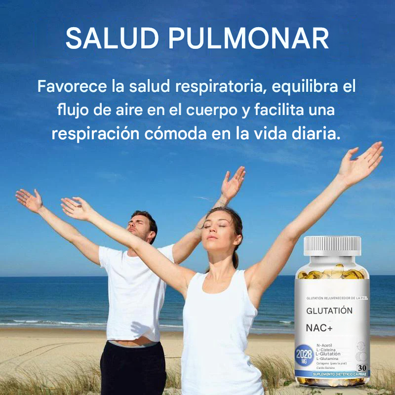 Suplemento de NAC + glutatión