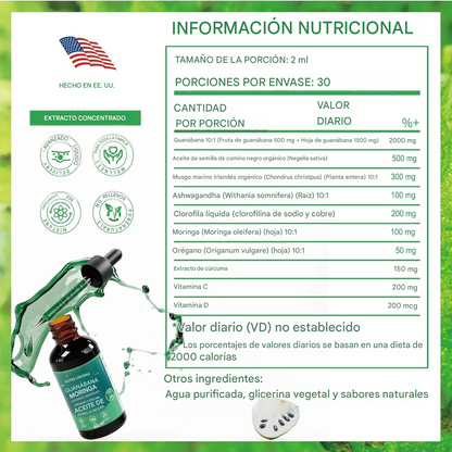 🏆#1 Más vendido⏰Mezcla natural de bienestar de guanábana pura