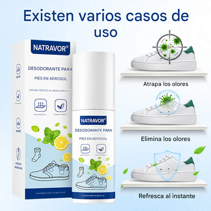 Desodorante en spray para pies
