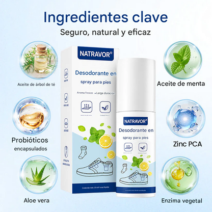 Desodorante en spray para pies