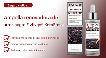 Ampolla renovadora de arroz negro KeraErase