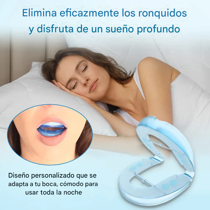 Protector dental DreamGuard contra los ronquidos y el bruxismo