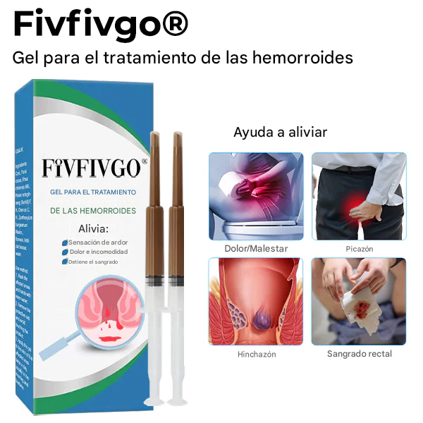 Gel para el tratamiento de las hemorroides
