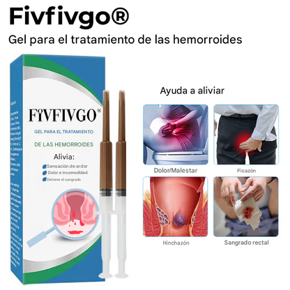 Gel para el tratamiento de las hemorroides