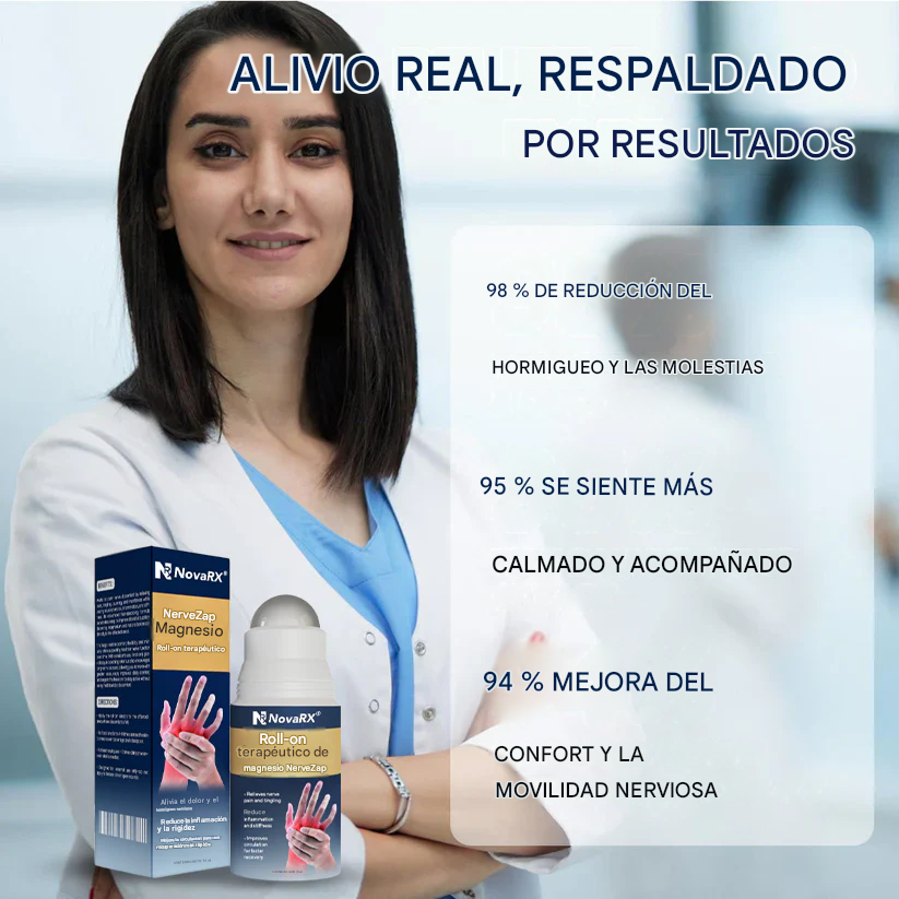 Roll-on de terapia con magnesio NerveZap