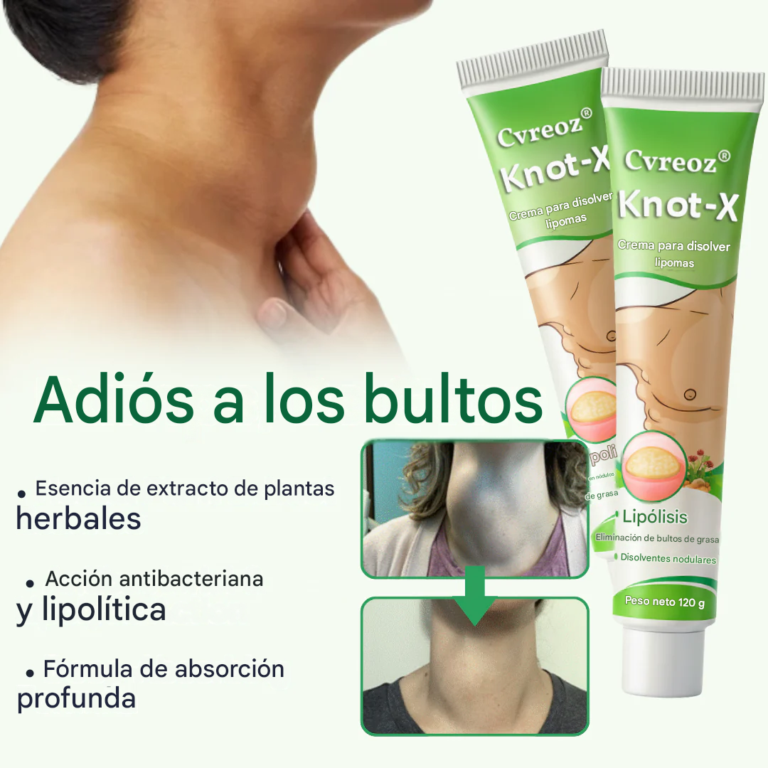 Crema disolvente de lipomas Knot-X
