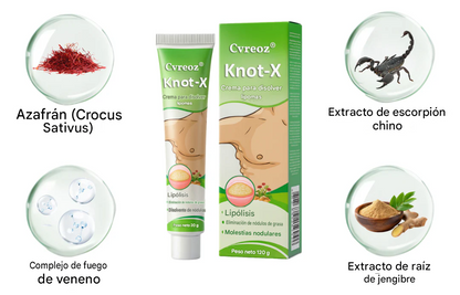 Crema disolvente de lipomas Knot-X