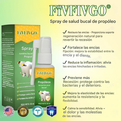 Spray bucal con propóleo