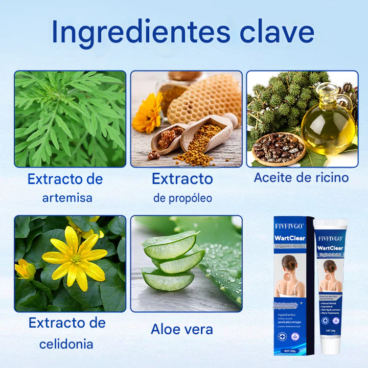 Ungüento herbal WartClear