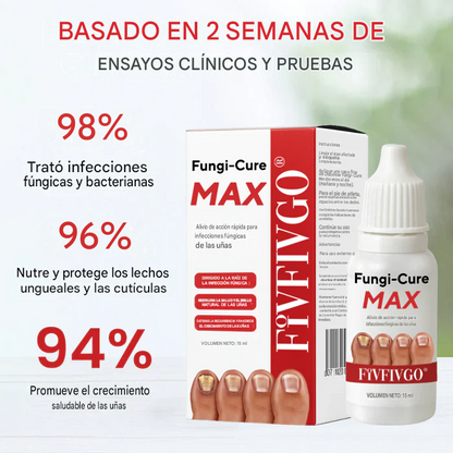 Fungi-Cure Max – Alivio de acción rápida para infecciones fúngicas de las uñas