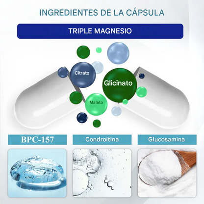 Crema terapéutica articular BPC-157 TriMag Complex