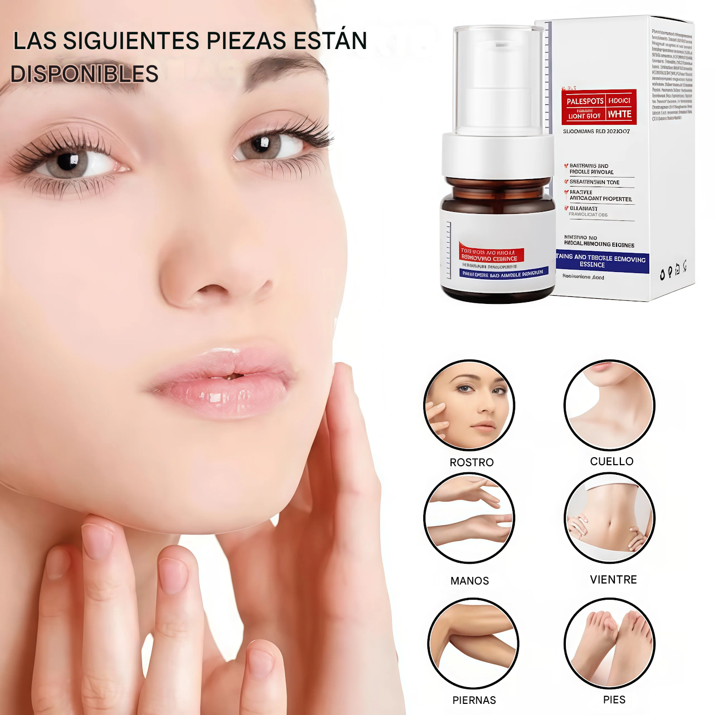 Brillo en 5 segundos: ¡Atenúa manchas e imperfecciones con esencia de vitamina C!