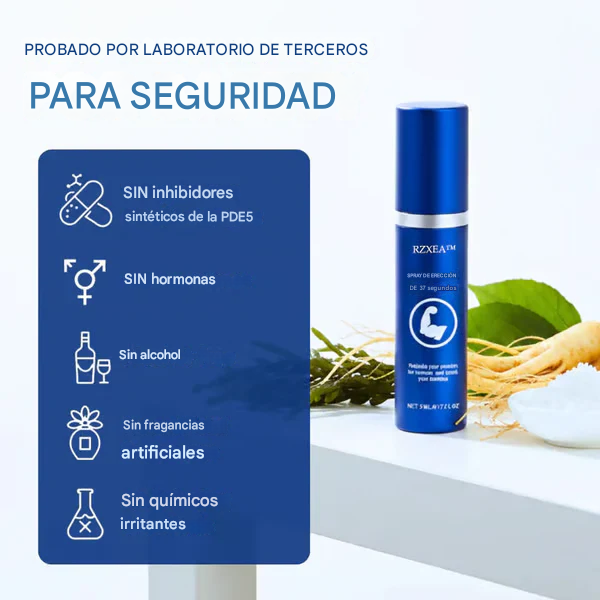 RZXEA™ Spray para una erección de 37 segundos🚀🚀 Despegue instantáneo