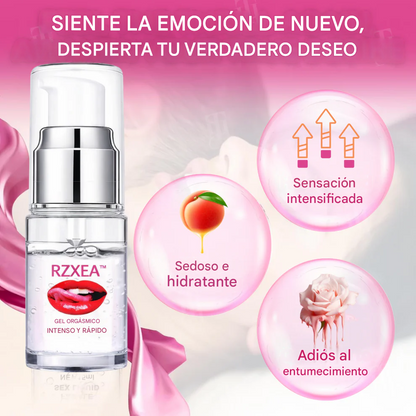 💋 Pasión e intimidad | Gel orgásmico intenso y rápido