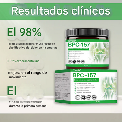 Crema para la regeneración articular Timilk® BPC-157