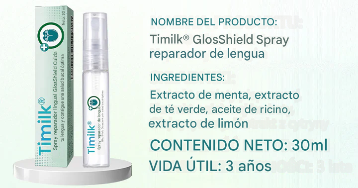 Timilk® GlosShield Spray reparador de lengua🌿