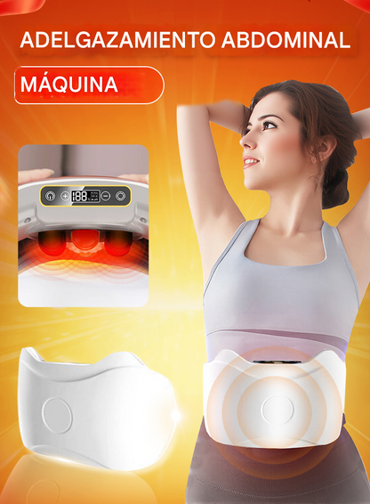 Masajeador abdominal inalámbrico eléctrico para quemar grasa y mejorar la digestión